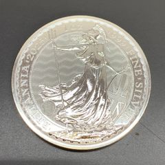 2021 ブリタニア 1オンス 銀貨 エリザベス 2世 新品 未使用 純銀