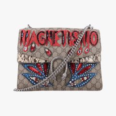 Gucci Dionysus bag, beige x multicolor, PVC coated canvas x snakeskin, item number 400235, serial number unknown.