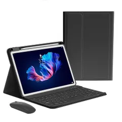 Xiaomi Pad 6 キーボード ケース マウス 可愛い カラーキーボード マグネット 分離式 Android タブレット シャオミ Xiaomi Pad6 キーボード付きケース ビジネス 学生 レディース 女性 人気,ブラックのサムネイル