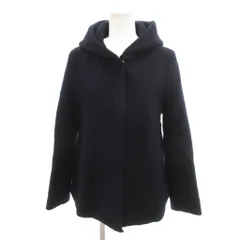 ビーミングバイビームス B:MING LIFE STORE by BEAMS 美品 コート M 紺 ネイビー フーディー フライフロント ショート丈 /SJ ■GY11のサムネイル