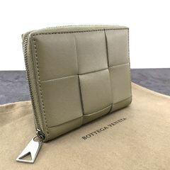 未使用品 BOTTEGA VENETA カセット 二つ折り札入れ トラバーチン カーフスキン 278 未使用品 BOTTEGA VENETA カセット 二つ折り札入れ トラバーチン