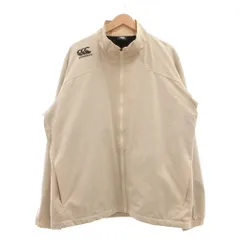 カンタベリー CANTERBURY R+ DUAL WARM JACKET ウォーム ジャケット 4L ライトベージュ ジップアップ RP74572B /SX ■GY01のサムネイル