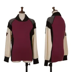 ジページェ バイ ジャンポールゴルチエJPG by GAULTIER カラーパネル切替ニットセーター ボルドー他40のサムネイル
