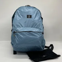 BN9329●MILESTO TROT ミレスト トロット ウルトラライト バックパック リュック ブルー系 メッシュ巾着付きのサムネイル