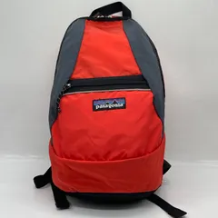 BN9325●patagonia パタゴニア バックパック リュック  USA製 オレンジ×グレー ヴィンテージのサムネイル