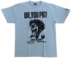 幻水 幻想博物館 ルカ・ブライト × ハードコアチョコレートTシャツ Sサイズ 中古】Tシャツ ルカ・ブライト×ハードコアチョコレート Tシャツ グレー
