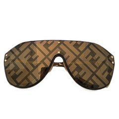 FENDI サングラス ズッカ柄 シールド型 - メルカリ