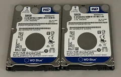 中古2.5インチハードディスク500GB 2台セット①のサムネイル