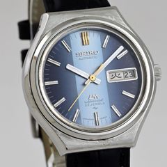 稼働】セイコー ロードマチックスペシャル 1972年製 ブルー カット 