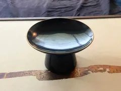 能登蔵出し 輪島塗 黒漆 縁金 高足皿 /時代 漆器 高坏 祭器 - メルカリ