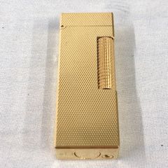 dunhillダンヒル 鏡面的仕上 ローラー式 ガスライター シルバー
