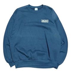 90's JERZEERS MDI Logo Sweatshirt, Made in USA, Corporate Item
