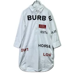 BURBERRY(バーバリー) ワンピース ホワイト レディース S〜M【中古】のサムネイル