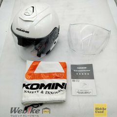 KOMINE ジェットヘルメット ホワイト XL HK-172 - メルカリ