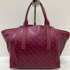 美品✨】マッキントッシュ ロンドン ミニボストンバッグ 赤 レザー