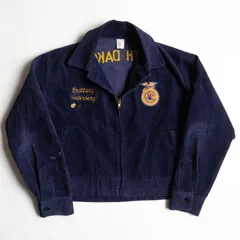 【ビッグサイズ】 FFA ファーマーズ ジャケット【ワーク ジャケット】46 SOUTH DAKOTA コーデュロイ 刺繍 古着 s2606075のサムネイル