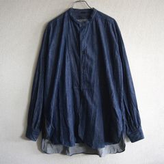 サイズ42！BONCOURA ハウンドトゥースオフィサーシャツ オーバーサイズ 