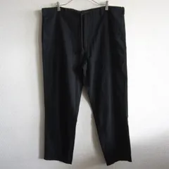 【アーカイブ】Y's for men【ワイド スラックス パンツ】3 ウール コットン レーヨン ブラック YOHJI ワイズフォーメン 26060742のサムネイル