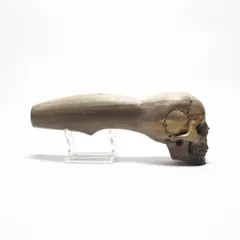 ☆バリバリグリップ☆ハンドメイド ウッド製 グリップ手彫り彫刻☆チャンピオングリップ ガングリップ オフセットグリップY127のサムネイル