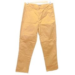 ZARA Basic Tapered Pants/Slacks, Size 40, Yellow Ochre, A0114
