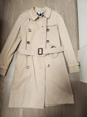 BURBERRY ベージュ コート 54 トレンチ ステンカラー ノバチェック