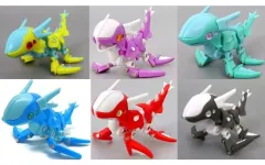【中古】トレーディングフィギュア 全6種セット 「ドラネッツ Vol.2 海竜型」のサムネイル