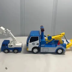 働く車　キッズ　ベビー　玩具　トイコー　マルカ　MARUKA  高所作業車　JAFレッカー車 B-127のサムネイル