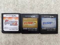 ポケットモンスター 　　DS ソフト3点