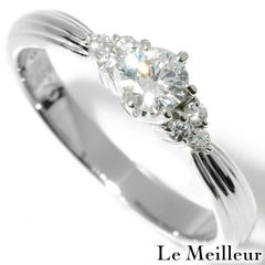 三越 MITSUKOSHI リング 指輪 ダイヤモンド 0.60ct プラチナ Pt900 10