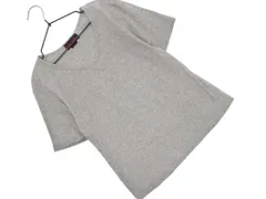 yoshie inaba ヨシエイナバ 半袖 Vネック カットソー sizeS/グレー ■◆ レディースのサムネイル