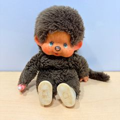 モンチッチ 初期 ブルーアイ 男の子 昭和レトロ ぬいぐるみ Sサイズ