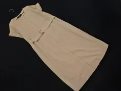 COUP DE CHANCE クードシャンス 半袖 ワンピース size36/ベージュ ■◆ レディースのサムネイル