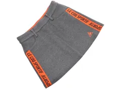 le coq sportif ルコックスポルティフ スポーツウェア サイド ロゴ スカートsize7/グレー ■■ レディースのサムネイル