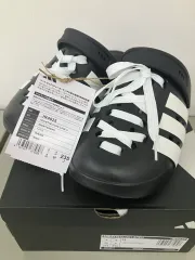 ☆新品未使用☆箱あり・タグ付きadidas アディダス サンダル メンズ レディース シューレース ADILETTE CLOG LACE U JR4025　23.5㎝のサムネイル