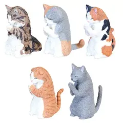 【中古】トレーディングフィギュア 全5種セット 「合掌匠 ～猫拝～」