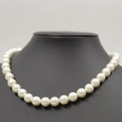 YUMI KATSURA 桂由美 フェイクパール ネックレス ホワイト系 デザイン シルバー ユミカツラ 中古 T限 / 15695 HMのサムネイル