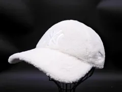 New Era ニューエラ 9 TWENTY ニューヨークヤンキース ボア ベースボール キャップ 白 ◇■ レディースのサムネイル
