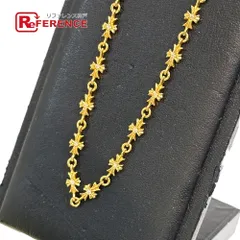 CHROME HEARTS クロムハーツ ネックレス K22 TINY E CROSS DOUBLE SIDE DIAMOND NECKLACE タイニーE クロス 両面ダイヤ K22 ゴールドのサムネイル