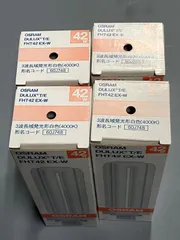 【新古品】TOSHIBA コンパクト形蛍光ランプ  FHT42EX-W【4本ｾｯﾄ】のサムネイル