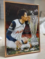 FIFA ワールドカップ 2026 ダラス 公式ポスター A3 作者直筆サイン入