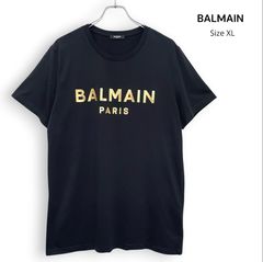 3826【希少＆XL】ポルトガル製 バルマン メタリックセンターロゴ T