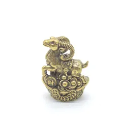 羊 未 ミニチュアサイズ 金属製置物 4cm ひつじ 十二支 干支のサムネイル