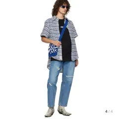 97 (新品) ADER ERROR アーダーエラー カティフ ニットシャツのサムネイル