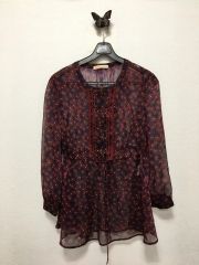 ジルスチュアート花柄ブラウス 新品未使用タグ付き Mサイズ 定価16,500 