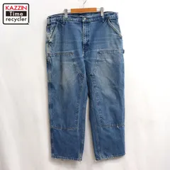 00s Carhartt ダブルニー デニム ペインターパンツ メンズ XLサイズ相当 ビッグサイズ オーバーサイズのサムネイル