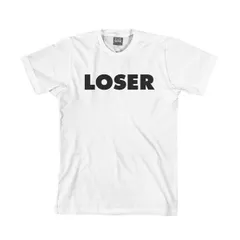 SUB POP サブポップ S/S TEE "LOSER" 半袖Tシャツ ホワイト バックプリント オフィシャル ロゴTシャツ Lサイズ WHITEのサムネイル