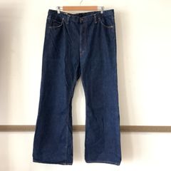 極上濃紺 70s CANTON セルビッチ ベルボトム W36 耳付き - メルカリ