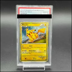 PSA10】 ピカチュウ PIKACHU WORLD/ドイツ語/Naoki Saito プロモ 1枚