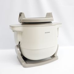中古 美品】IRIS OHYAMA 自動かくはん式調理機 Chef DRUM アイボリー 