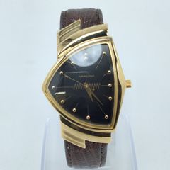 2021年12月購入箱ギャンティー付ハミルトン ベンチュラ ゴールド蛇腹 